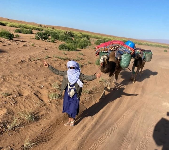 Randonnée à dos de chameau : M’Hamid – Erg Chegaga – Foum Zguid