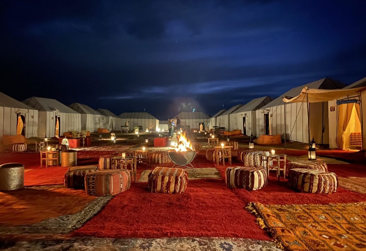 désert depuis Foum Zguid