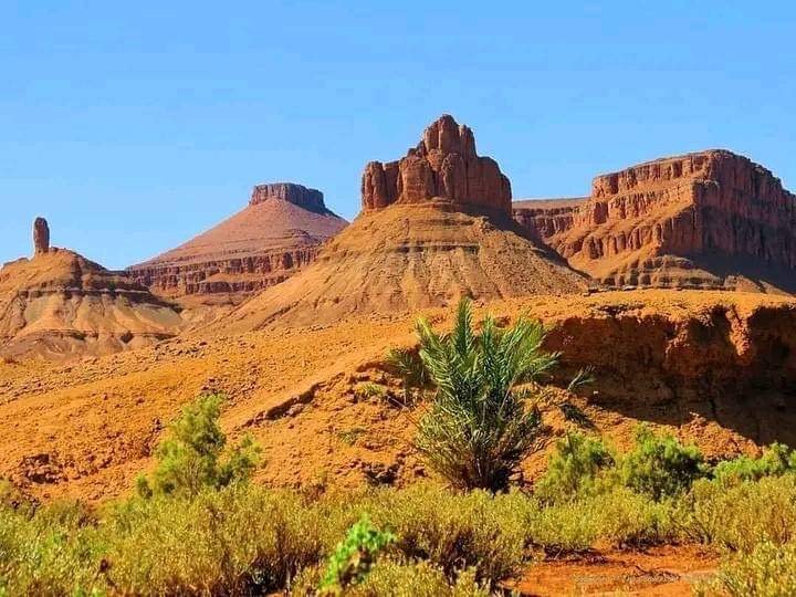 Bivouac sauvage dans le colorado du désert marocain 2 jours 1 nuit